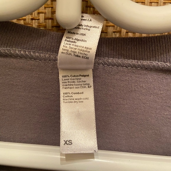 American Apparel - Grey V-Neck - Picture 5 of 8